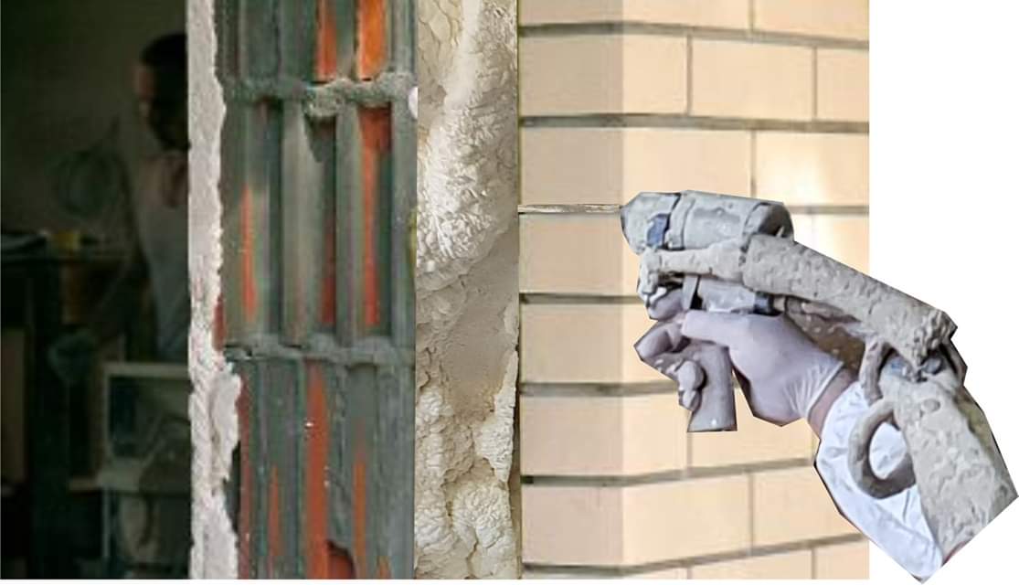 Wypełnianie pustek pianą PUR